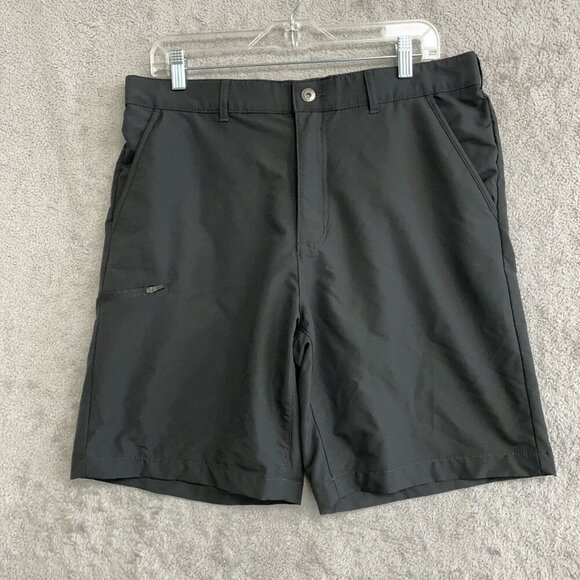 NWOT Gerry Men's Size 34 Black Polyester Tech Cargo Shorts - Picture 2 of 9